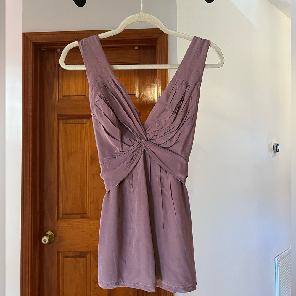 BCBG Purple Blouse